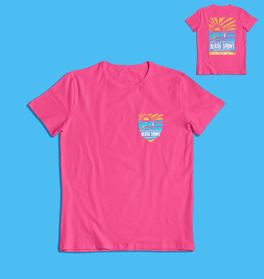 Beach Sprints T-Shirt - Pink