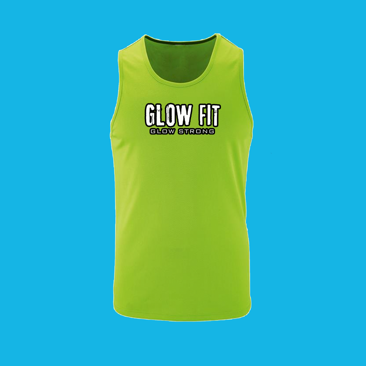 Men's Glow Fit Glow in the Dark Vest