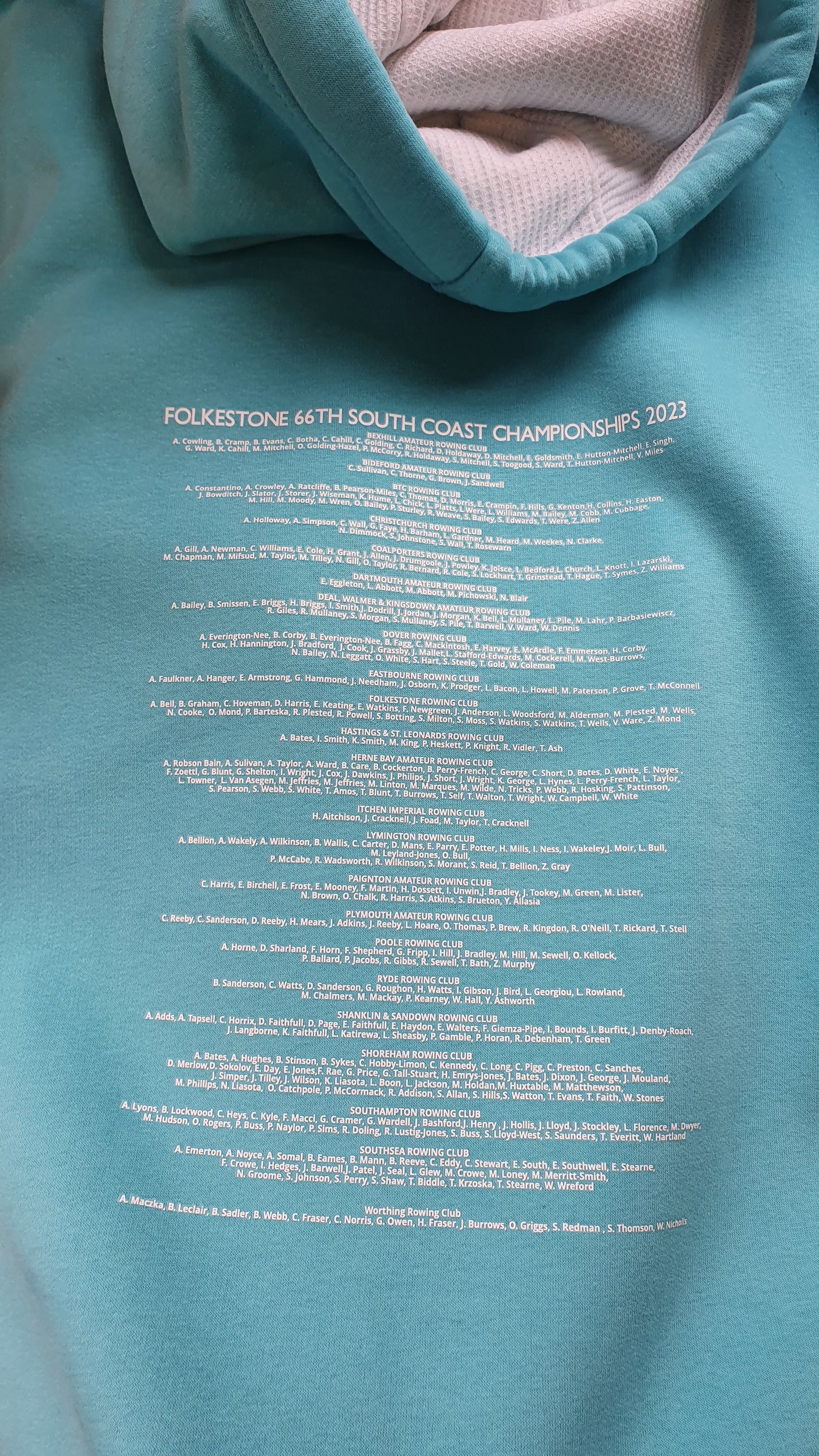 SCC Hoodie Ultra Premium Turquoise