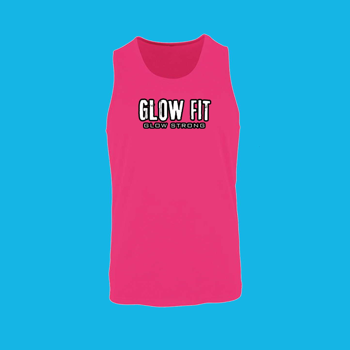 Men's Glow Fit Glow in the Dark Vest