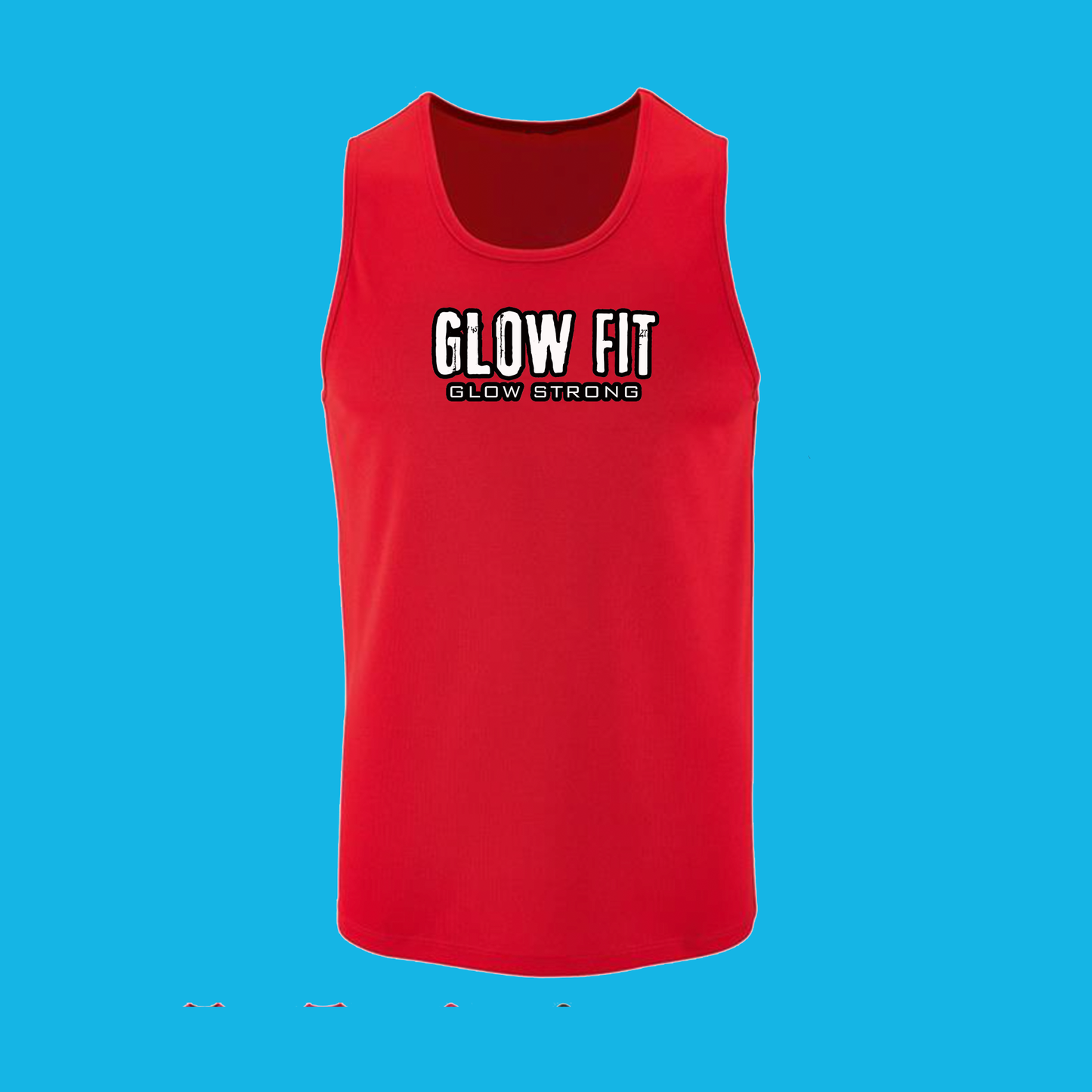 Men's Glow Fit Glow in the Dark Vest