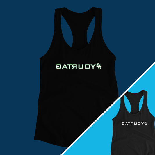 Selfie Racer back Glow in the Dark vest