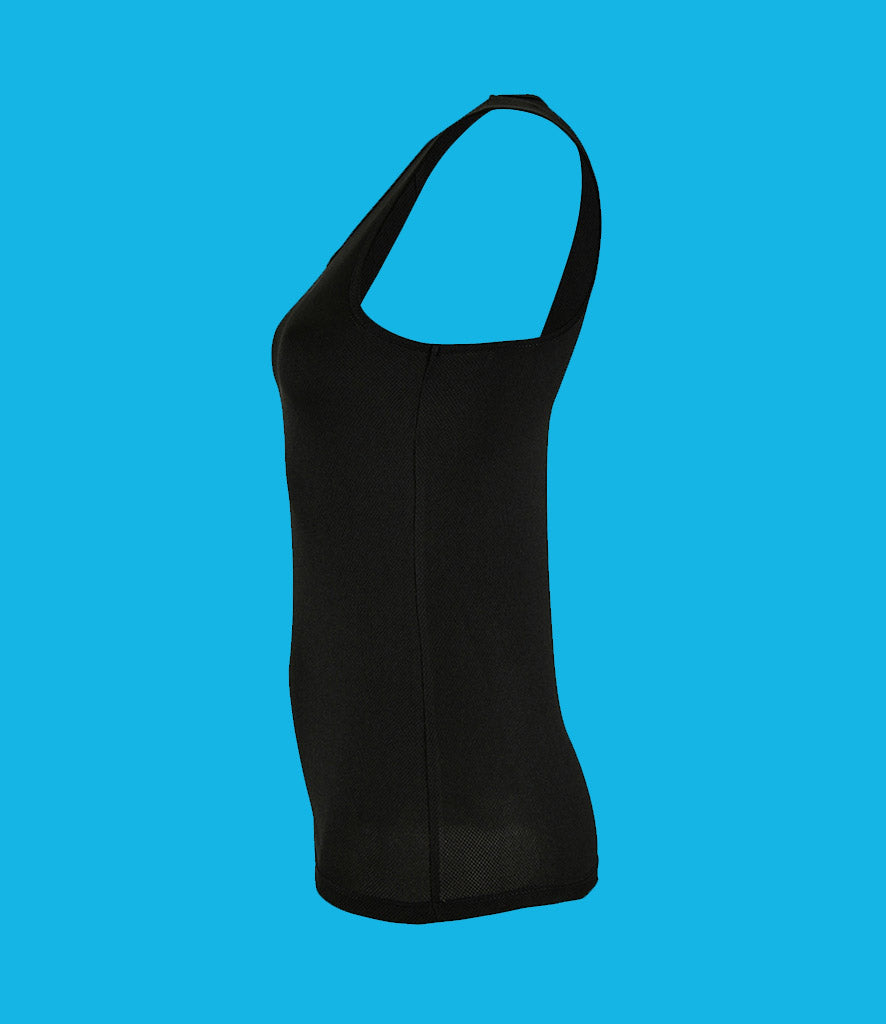 Personalise your Gym Glow in the Dark Vest Women