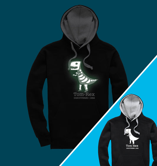Black T-Rex Hoodie