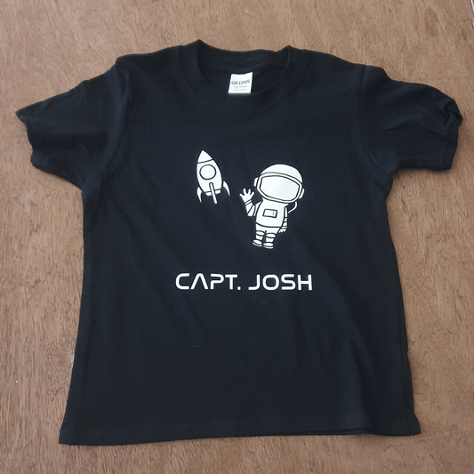 Astronaut Space Glow in the Dark T-shirt