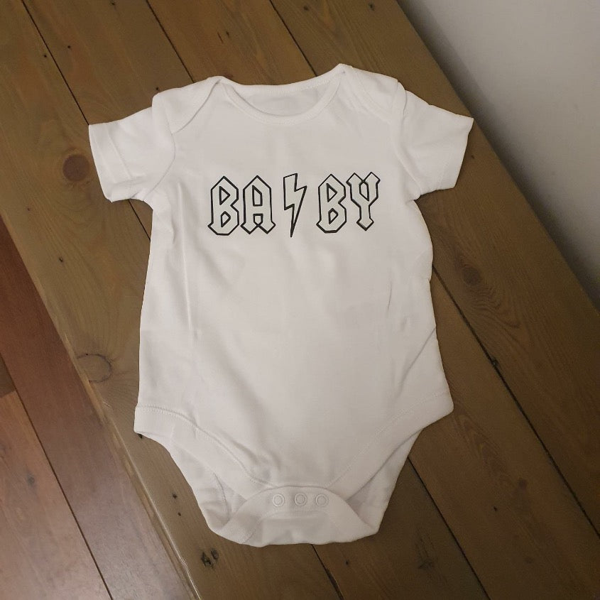 AC/DC babygrow