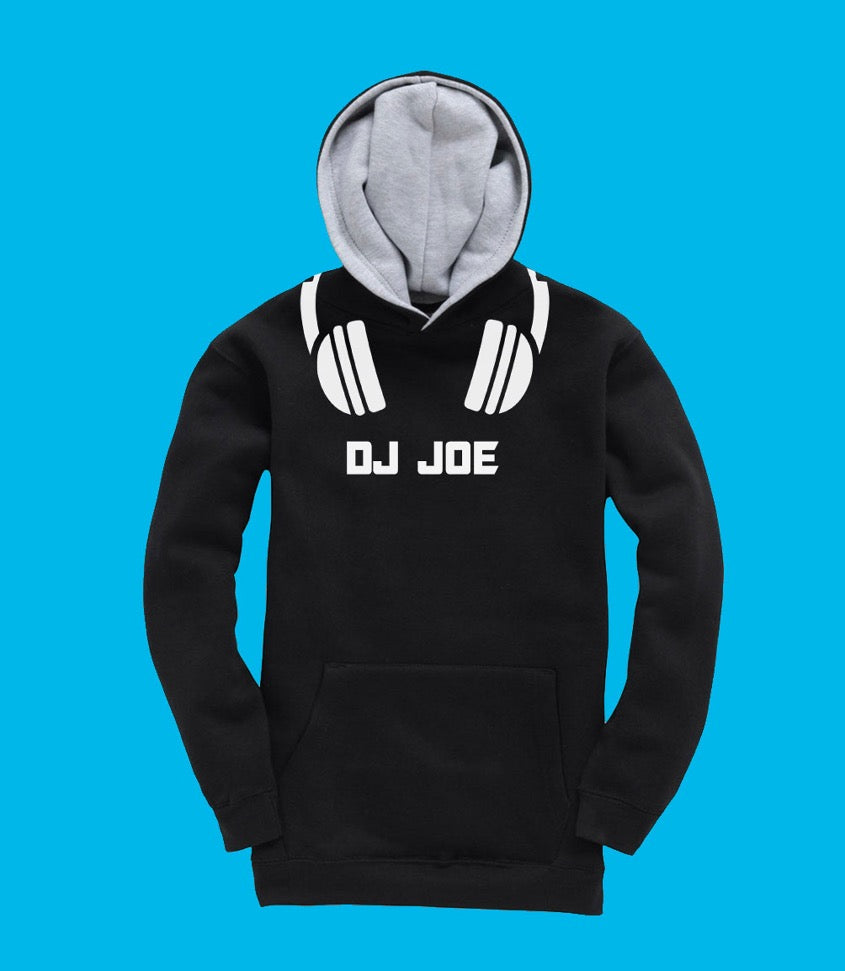 Personalised glow in the dark hoodie