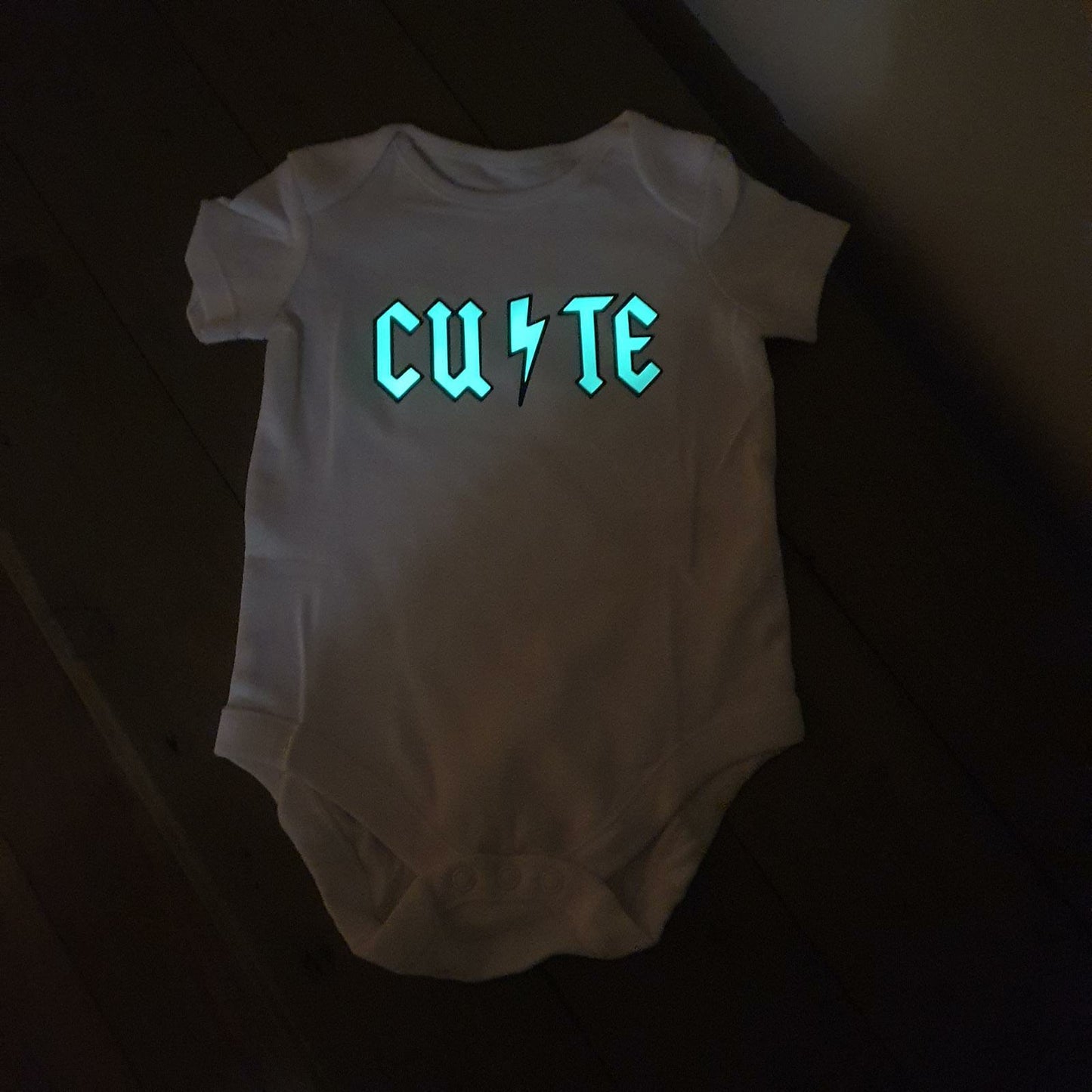 Cute Glow in the Dark Baby-Grow