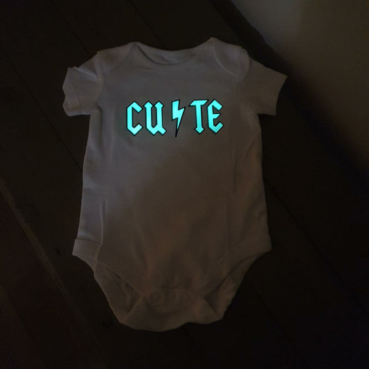 Cute Glow in the Dark Baby-Grow