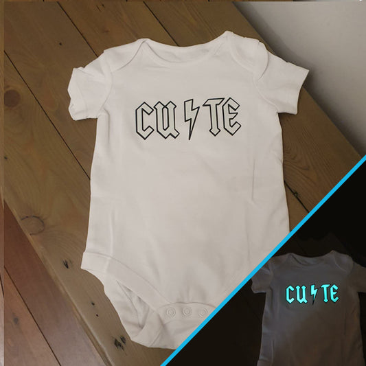 Cute Glow in the Dark Baby-Grow