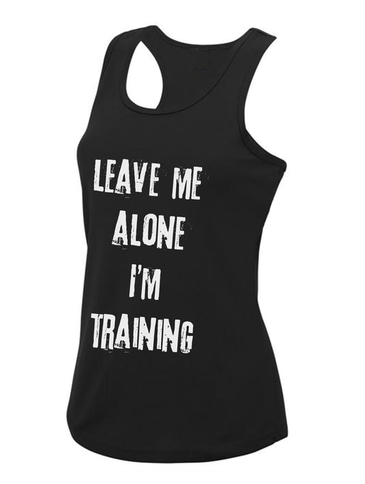 Leave Me Alone Glow in the Dark Gym Vest