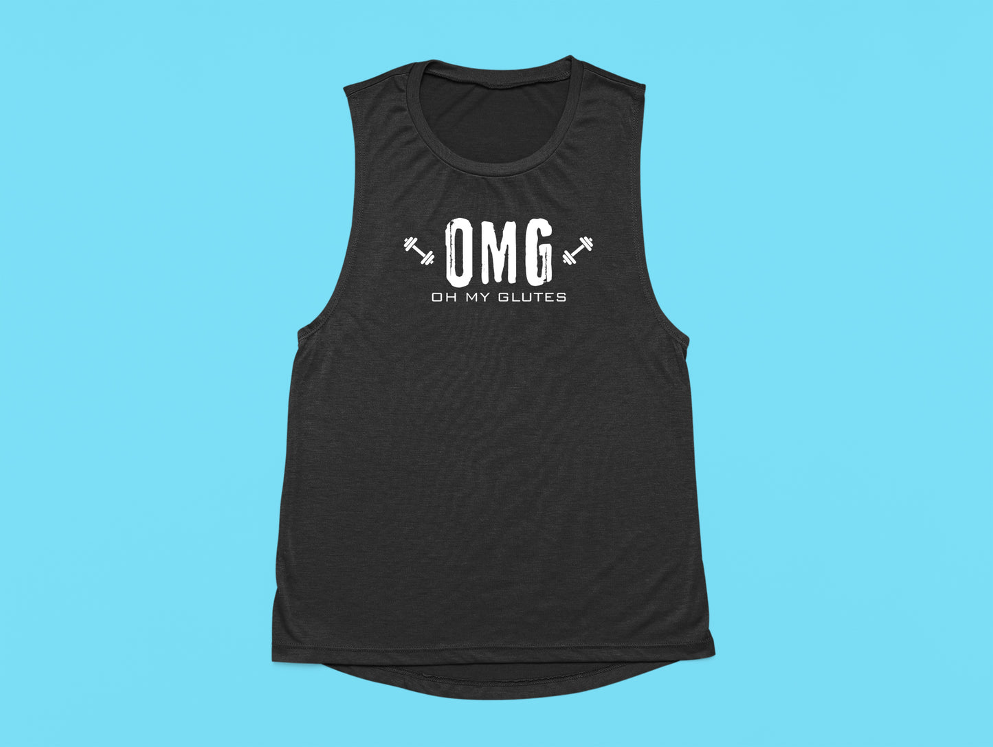 Oh my guns Glow in the Dark gym tank
