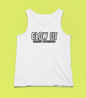 Men's White Tank Top