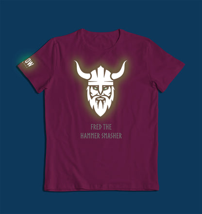 Wake the Viking Glow in the Dark T-Shirt