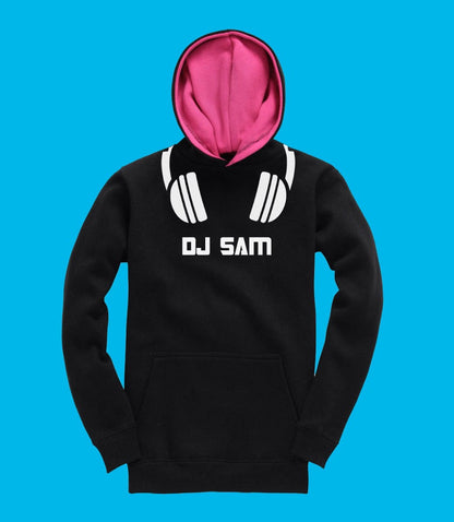 Glow in the dark DJ hoodie