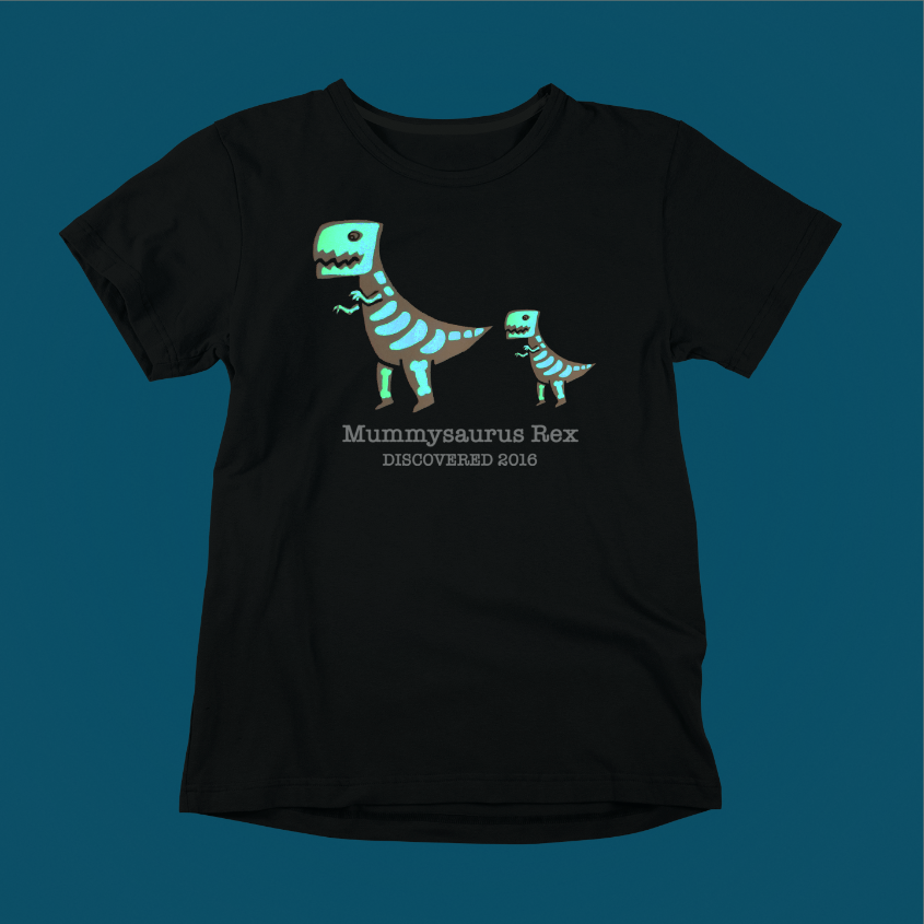 T-rex T-shirt for Mum