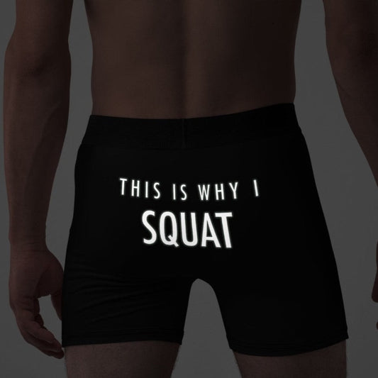 why I squat mens briefs glow in the dark